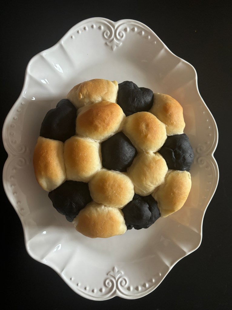 soccer ball pull-apart challah