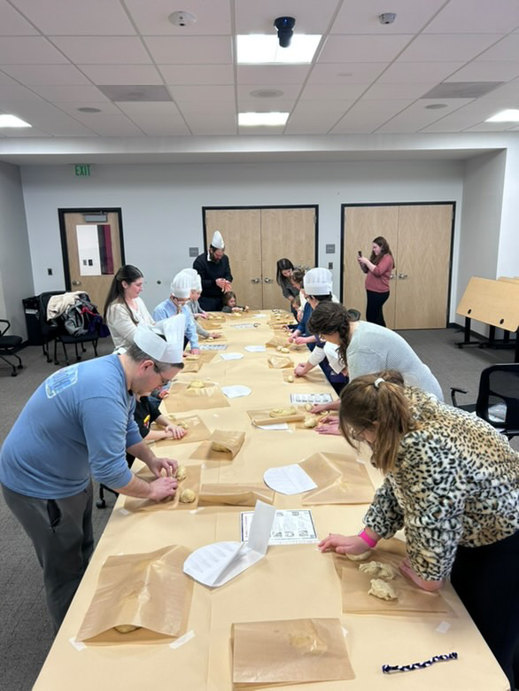 family challah bake event